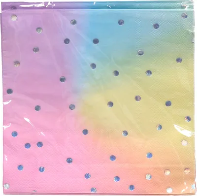 Immagine prodotto di Tovaglioli da festa PASTEL 33x33 cm, 12 pz.