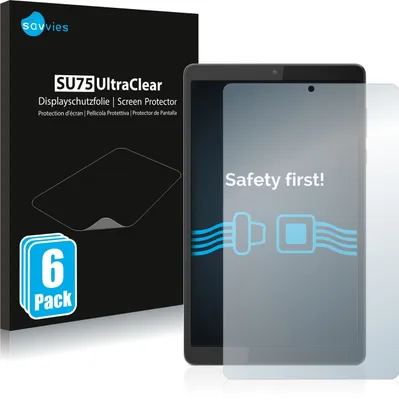 Produktbild von 6x Für Lenovo Tab M8 (4. Gen.) Schutzfolie Savvies Displayschutz Display Schutz Folie Klar Transparent