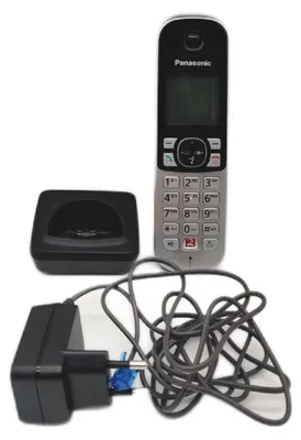 Produktbild von Panasonic KX-TGA685EXB, DECT-Telefon, Kabelloses Mobilteil, Freisprecheinrichtung, Anrufer-Identifikation, Schwarz