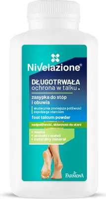 Produktbild von Farmona Nivelazione Fußpuder für Füße und Schuhe „Lang anhaltender Schutz mit Talkumpuder“ 110 g