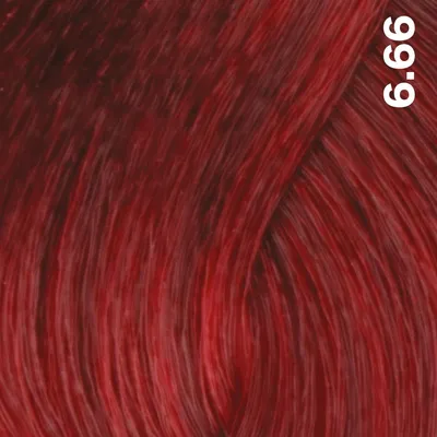 Produktbild von FemMas Hair Color Cream 100ml Haarfarbe Dunkelblond Rot Intensiv 6.66