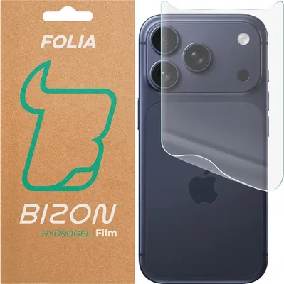 Produktbild von Hydrogel Folie für die Rückseite für iPhone 17 Pro, Bizon Glass Hydrogel Back, 1 Stück