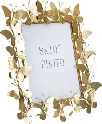 Produktbild von Mauro Ferretti Bilderrahmen Schmetterling Glam 20x25 cm gold