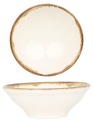 Produktbild von Kütahya Porselen Schüssel - Fluer Amber - Porzellan - 20 cm (850cc)