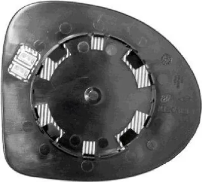 Image de Van Wezel Glace de rétroviseur gauche pour Renault Twingo