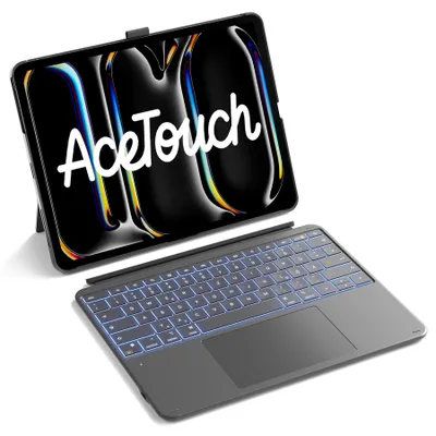 Produktbild von inateck Keyboard Ace Touch iPad 13" Compatible QWERTZ gray