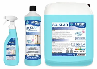 Produktbild von Arcora So-Klar Glas - Und Kunststoffreiniger | Kanister (10 l)