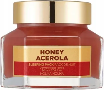 Immagine prodotto di Holika Holika, maschera notturna con miele e acerola, 90 ml
