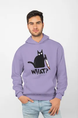 Produktbild von D&B Uni Hoodie EB00014 What Lavendel-Größe L
