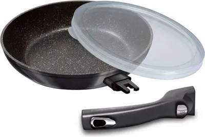 Produktbild von BERLINGERHAUS Panvica s odnímateľnou rukoväťou 24 cm Carbon PRO Line BH-6912