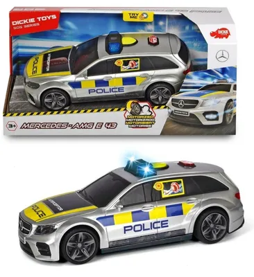 Produktbild von Dickie Toys SOS Mercedes-Benz Polizeiauto