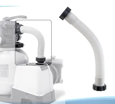 Produktbild von Pool Ersatzteil Schlauch 38 mm, flexibler Verbindungsschlauch für Poolpumpe und Sandfilteranlage, 40cm Länge, langlebiger Filtersystem Schlauch