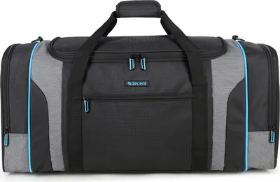 Produktbild von Flexplus Wochenendtasche Schwarz/Blau 70X32X34 CM