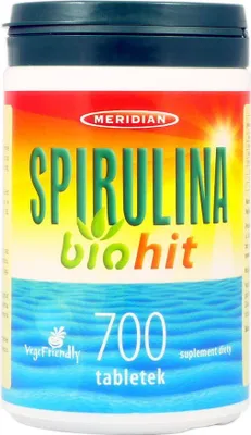 Produktbild von Spirulina Biohit 200 mg 700 Tabletten MERIDIAN