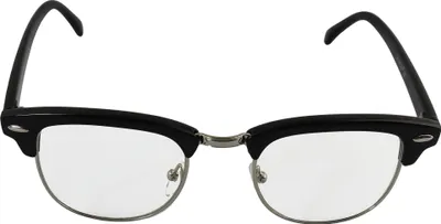 Produktbild von Freak Scene 60er Nerdbrille - M - schwarz klar