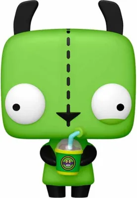 Produktbild von Invader Zim Figuren, animierte Vinyl-Figuren, GIR, 9 cm