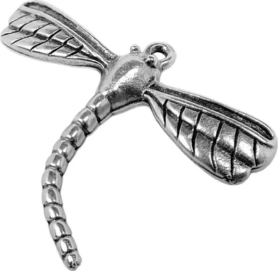 Produktbild von Minott Schmuck Anhänger | Libelle Messing, versilbert 30662