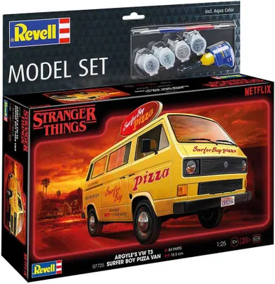 Immagine prodotto di Revell Model Set "StrangerThings"Argyle’s VWT3 Surfer Boy 1:25
