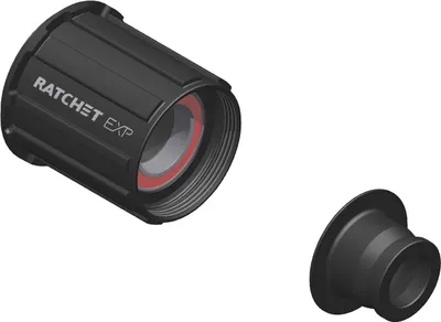 Shimano MTB Kassettenaufnahme, Material: Aluminium, Ausführung: Light mit Standard-Lagern, mit Endkappe, Freilauf/Rotor Umrüstkit Shimano für Ratchet EXP