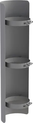 Produktbild von Ø 120 mm Ofenrohr Strahlungsschutz - 75 cm - gussgrau