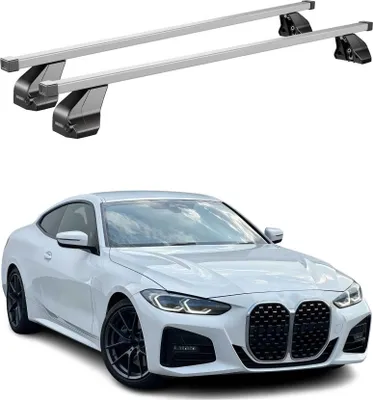 Produktbild von Menabo Dachträger Grundträger für BMW 4er G26 Gran Coupe 2020-25 ABE Stahl Grau