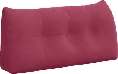 Produktbild von vidaXL Rückenkissen Weinrot 100 x 24 x 50 cm Samt