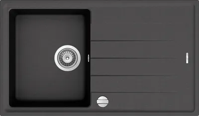 Produktbild von Granitspüle Victory S780.40 - gray, ab 45er Unterschrank, 78 x 50 cm