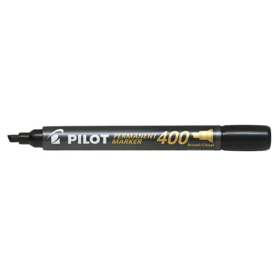 Produktbild von PILOT Permanent Marker 400 Keilspitze schwarz