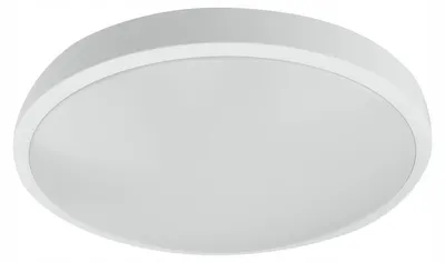 Zdjęcie produktu dla Plafon okrągły biały 2xE27x40W tworzywo sztuczne wym:8x30x30cm IP20 Ecolight