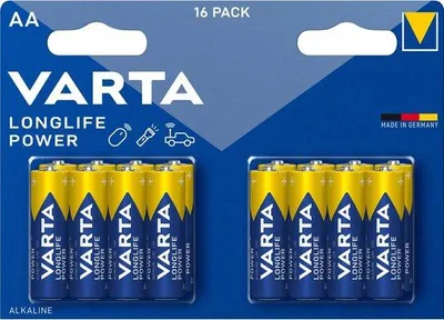Zdjęcie produktu dla Baterie alkaliczne Varta LR06, AA, 1,5 V, 2700 mAh, opakowanie 160 sztuk