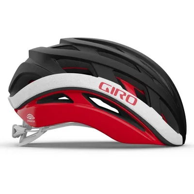 Zdjęcie produktu dla Kask Giro Helios Spherical czarno-czerwony mat wielkość L (59-63 cm) 7129154