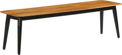Obrázek produktu pro Lavice 160 x 40 x 45 cm masivní mangovníkové dřevo a železo