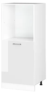 Image de Meuble pour four Vicco R-Line Blanc Haute brillance 60cm, Model 37798