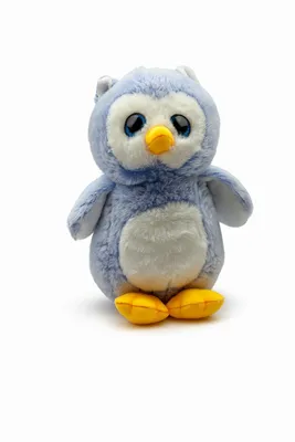 Produktbild von Plüschtier Eule 50 cm Blau – Weiches Kuscheltier aus Plüsch