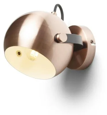Produktbild von RED - DESIGN RENDL RENDL AGNETA Aufputz-Leuchte, gebürstetes Kupfer/Schwarz, 230 V, E27, 40 W, R13896