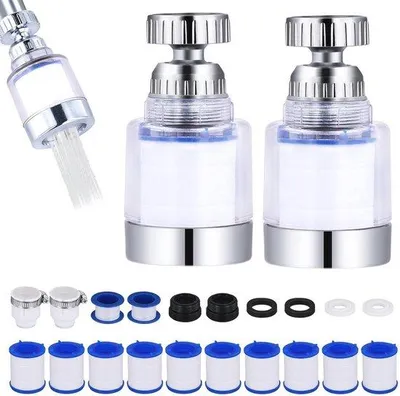 Obrázek produktu pro 360° otočný vodovodní kohoutek s vodním filtrem pro domácnost – odstraňuje chlor, fluorid a těžké kovy