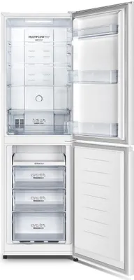 Produktbild von Gorenje NRK418ECW4 Kühl-Gefrierkombination, Freistehend, 256 Liter, Türanschlag wechselbar