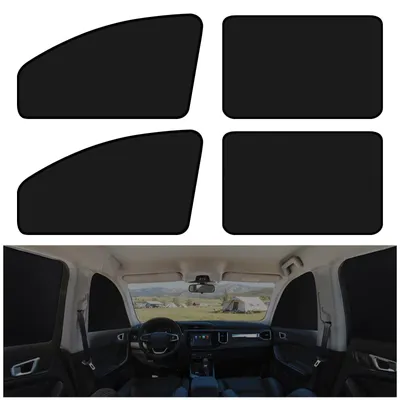 Image de Pare-soleil magnétique pour voiture (lot de 4)