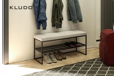 Produktbild von SCHRANK, REGAL, SCHUHREGAL 60 x 30 x 46 cm, SITZKISSEN „PUFA LOFT“ FÜR DEN FLUR