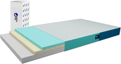 Produktbild von Matratze 140x200, Schaumstoffmatratze Höhe 20 cm, Rollmatratze 7 Zonen Härtegrad H3 H2 mittelfest, Kaltschaummatratze, , Schaummatratze