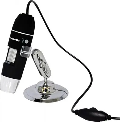 Image de Reflecta 66142 - Microscope numérique - 200x - 25x - 200x - Noir - LED