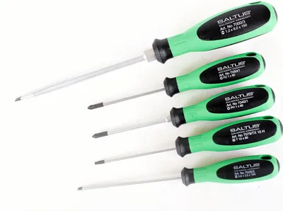 Produktbild von SALTUS Schraubendreher Satz 5 teilig Schraubenzieher Set Kreuz PH PZ TX Profi