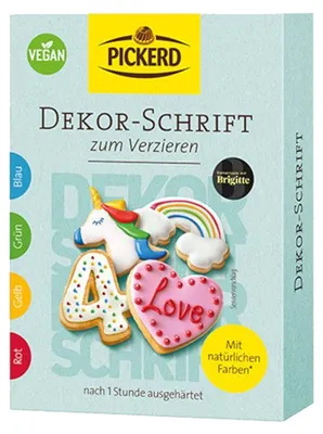 Produktbild von Pickerd Dekor-Schrift Bund 4 x 20 g