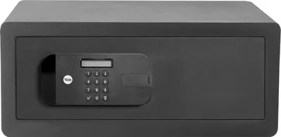 Produktbild von Yale Elektronischer Tresor Laptop, safe mit Tastenfeld, Schwarz