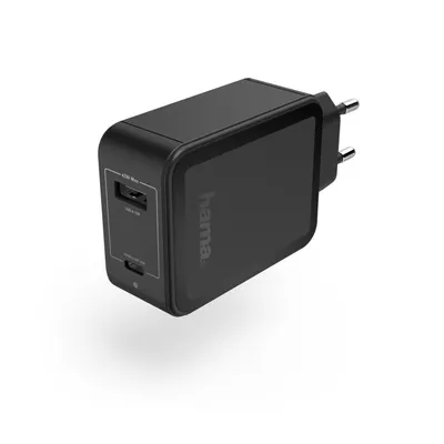 Zdjęcie produktu dla Hama 00183321, Wewnętrzna, Prąd przemienny, 20 V, 3 A, Czarny