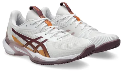 Productafbeelding van Asics Solution Speed FF 3 damesschoenen voor tennis, wit/paars, maat 39,5