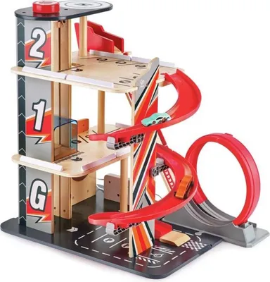Produktbild von Hape E3019, Fahrzeug- & Schienen-Set, 3 Jahr(e), Mehrfarbig