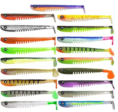 Produktbild von Monkey Lures King Lui 14cm - 4 Gummifische, Monkey Lures Farbe:Sexy Jane