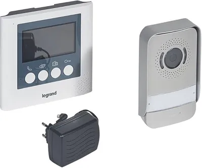 Legrand Video Türsprechanlage Set mit 4,3 Zoll Bildschirm, Gegensprechanlage – Produktbild 1