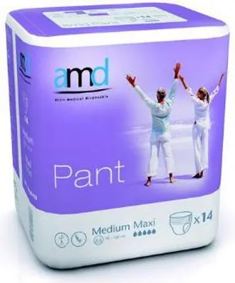 Image de AMD Pant Maxi Medium - 12 paquets de 14 protections
